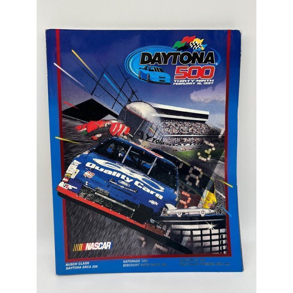 Nascar Race Program Daytona 500 Thirty-Ninth February 16,1997